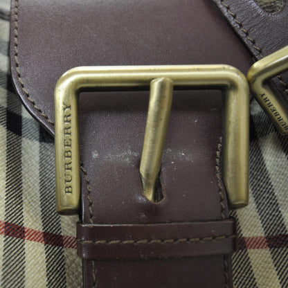 Burberry Haymarket Check Satchel 8 of 9