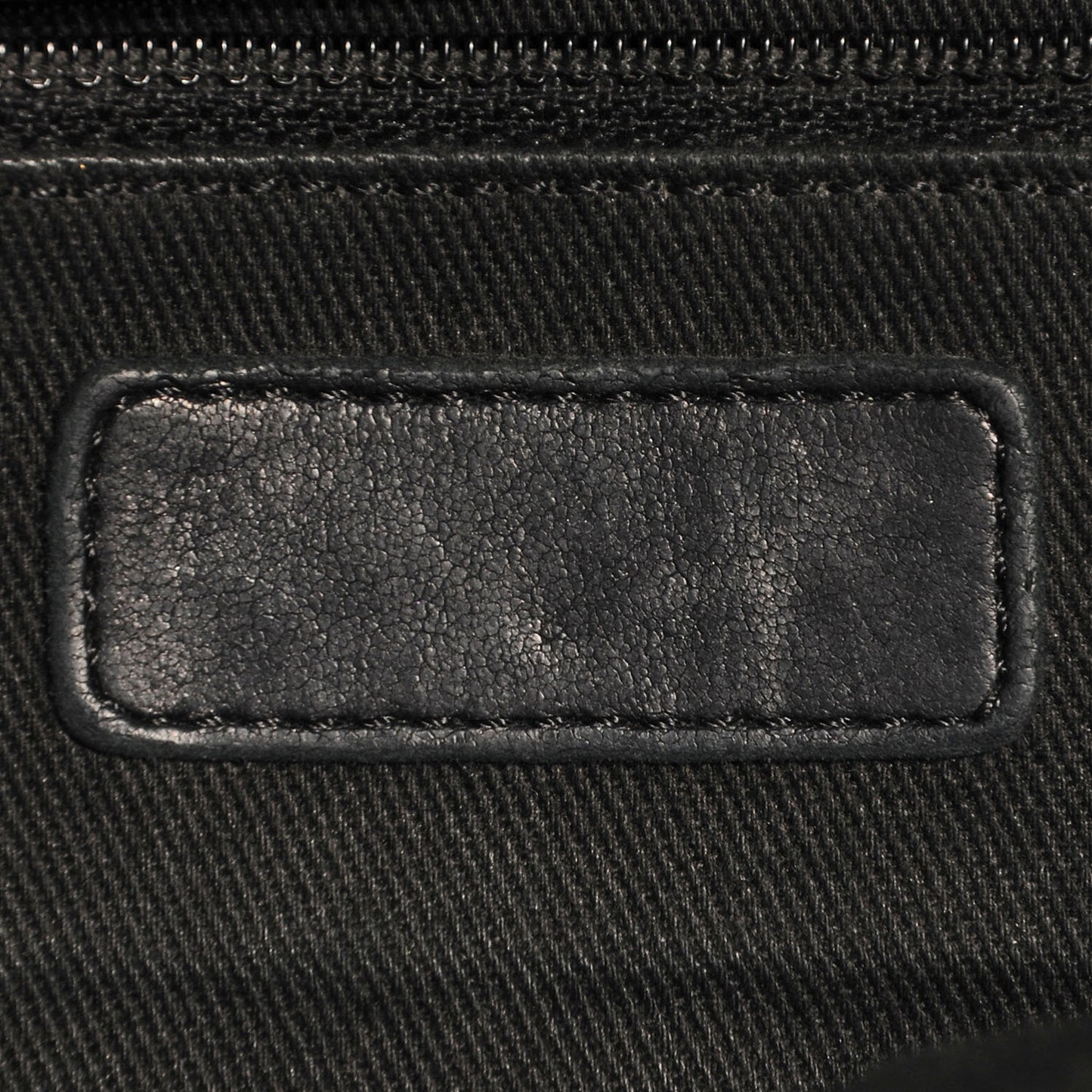 Calfskin Large Diamond Stitch Tote Black