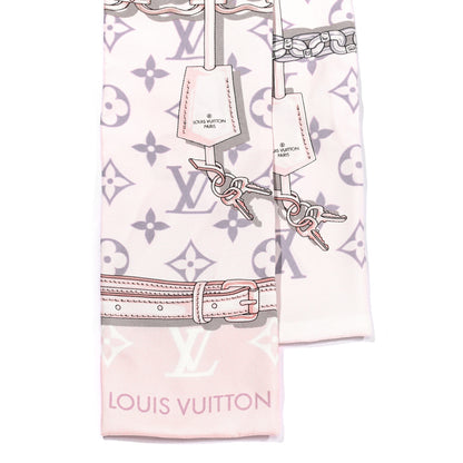 Louis Vuitton Silk Monogram Confidential Bandeau Light Pink 2 of 5