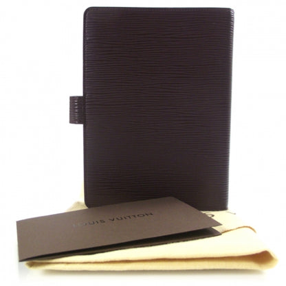 Louis Vuitton Epi Agenda Medium Ring Agenda Cassis 2 of 9