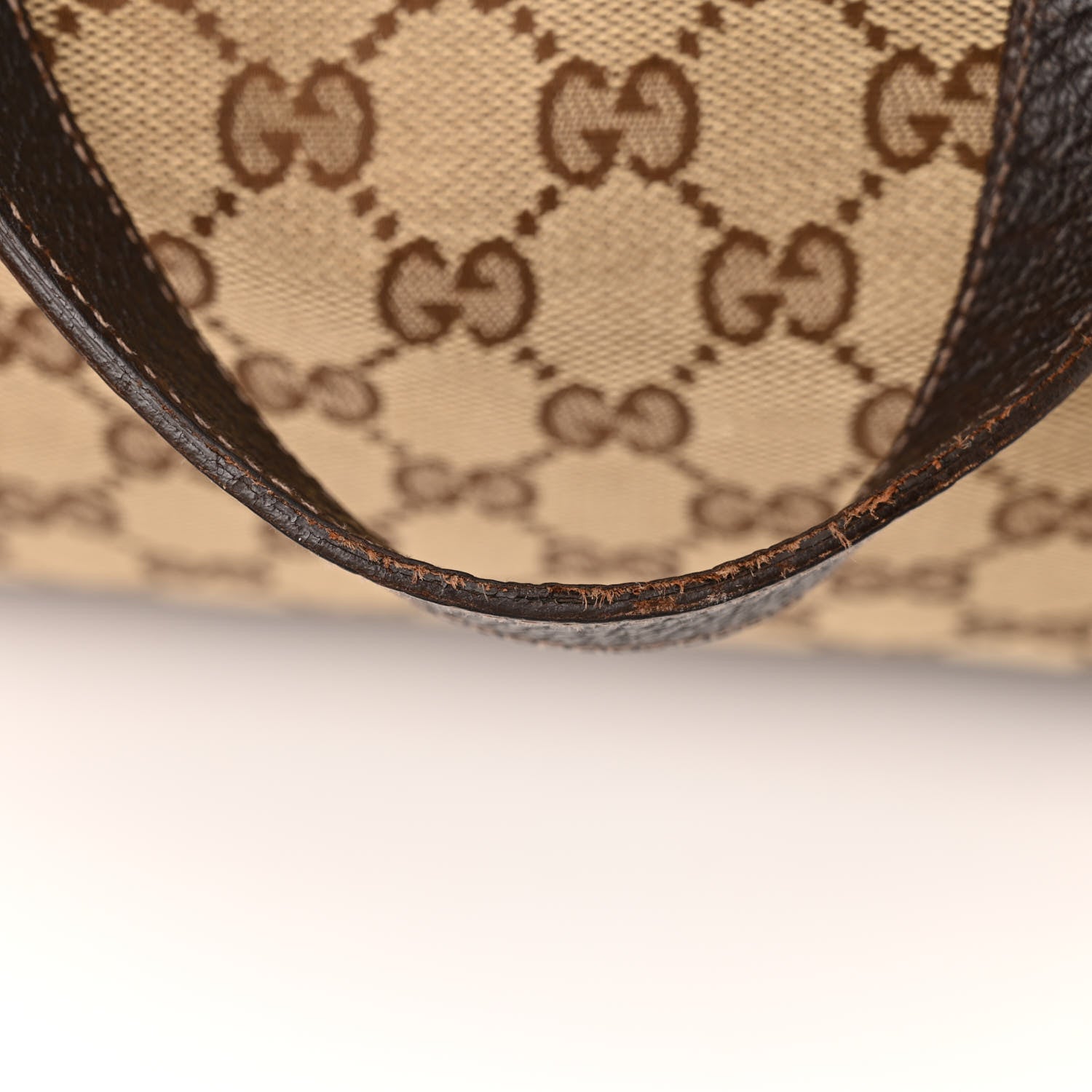 Gucci Monogram Large Abbey Tote Dark Brown 11 of 13