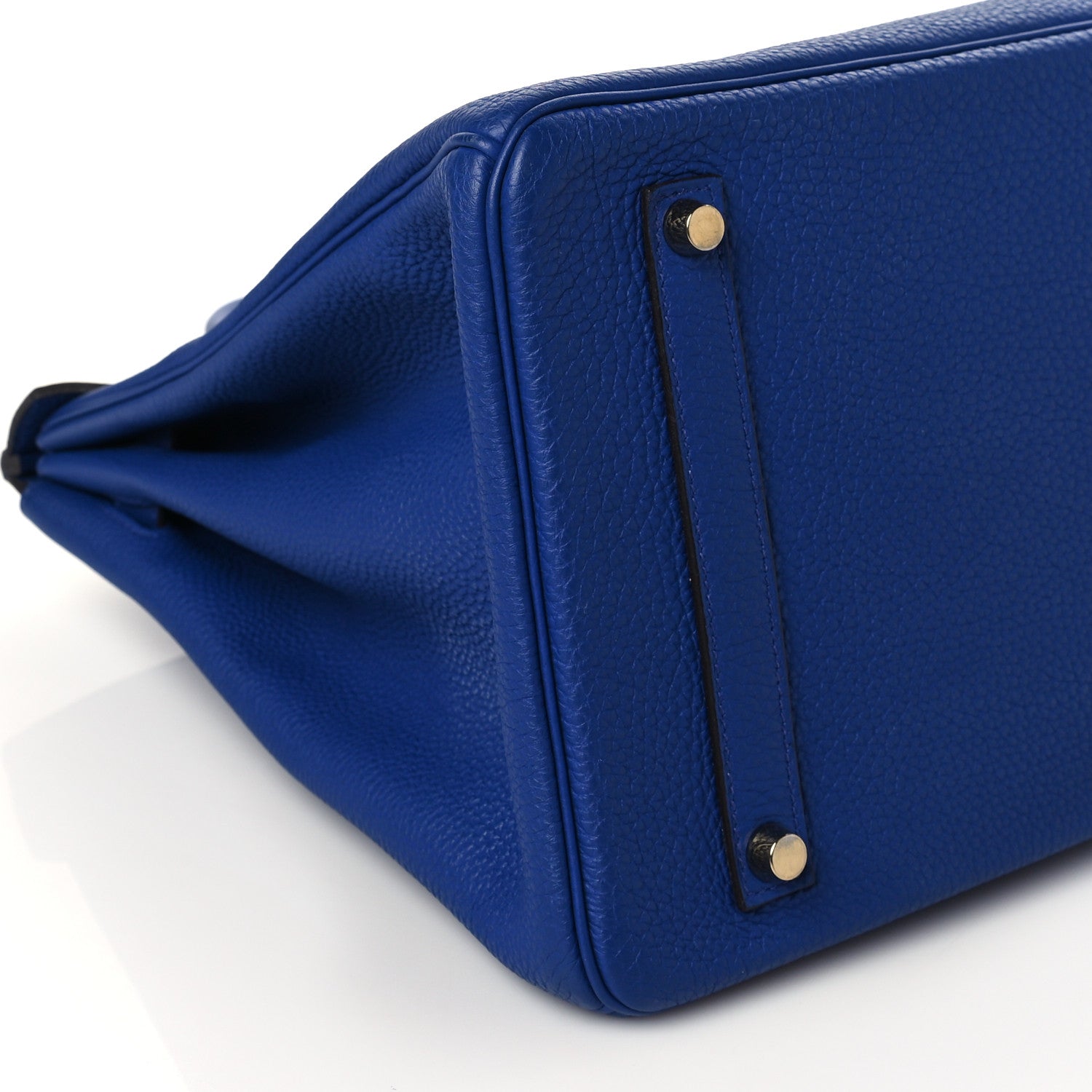 Hermes Togo Birkin 35 Bleu Electrique 7 of 9