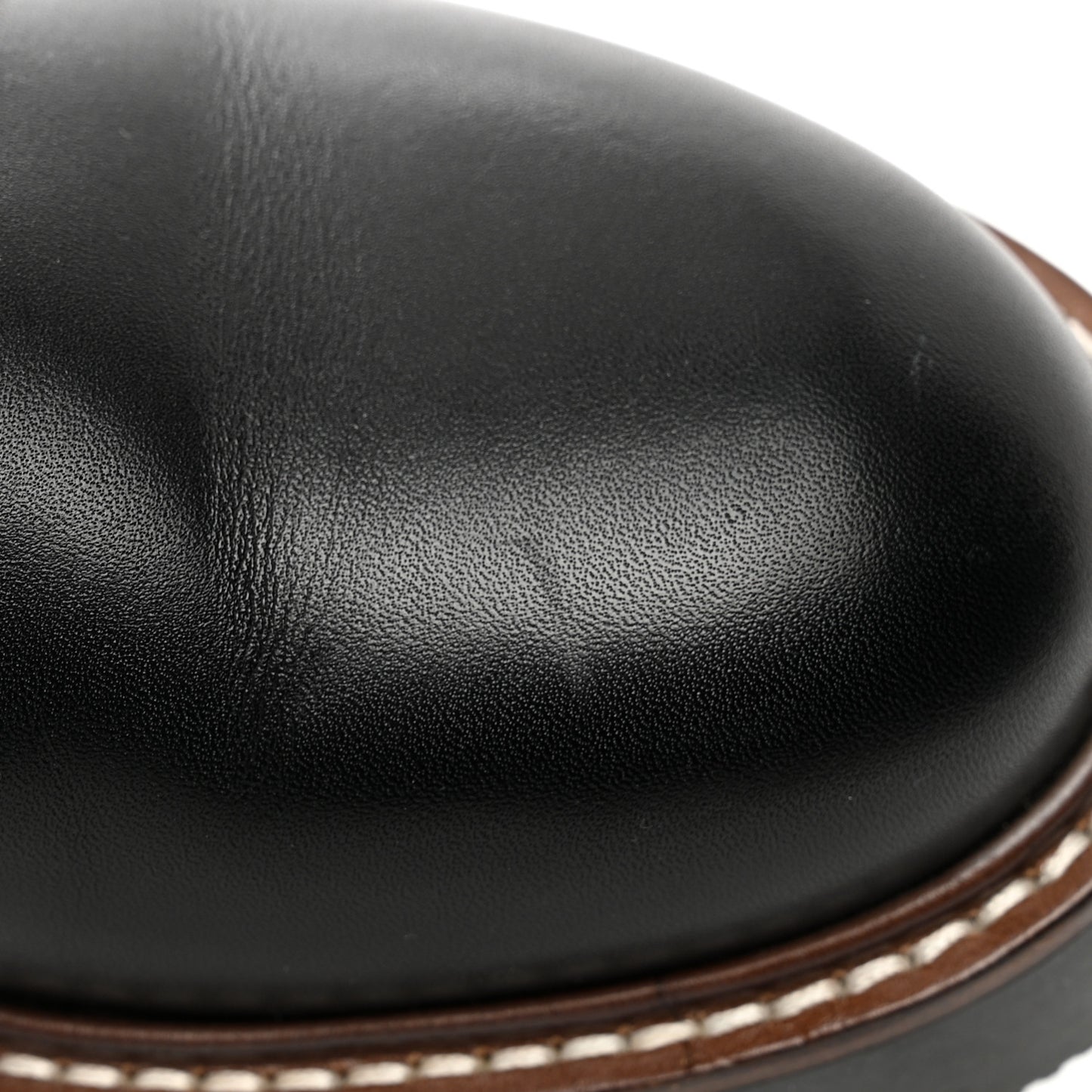 Calfskin Monogram Territory Flat Ranger Boots 37.5 Black