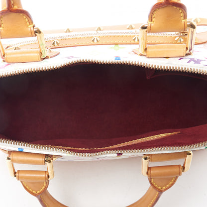 Louis Vuitton Monogram Multicolor Alma White 7 of 9