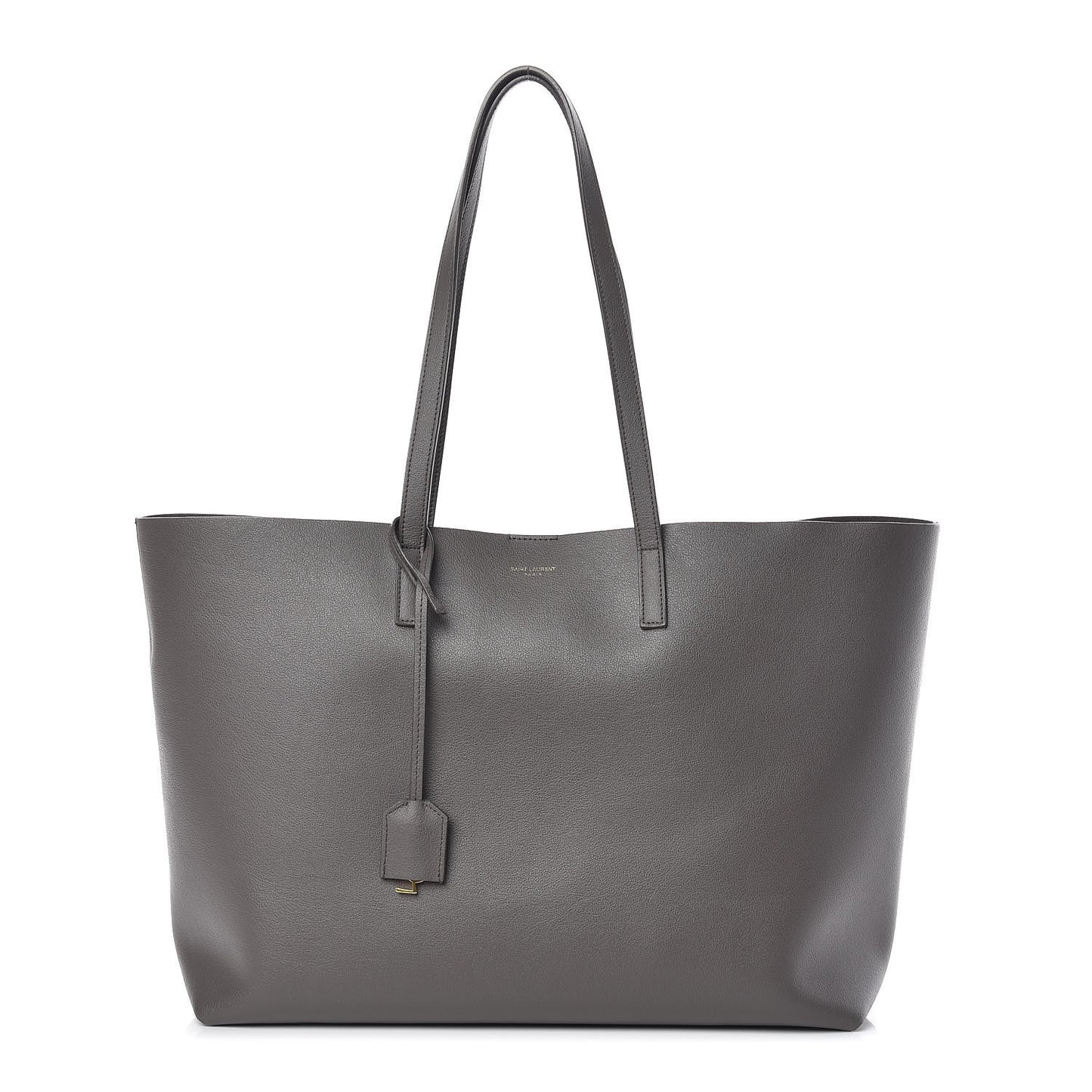 Calfskin Large Shopping Tote Earth