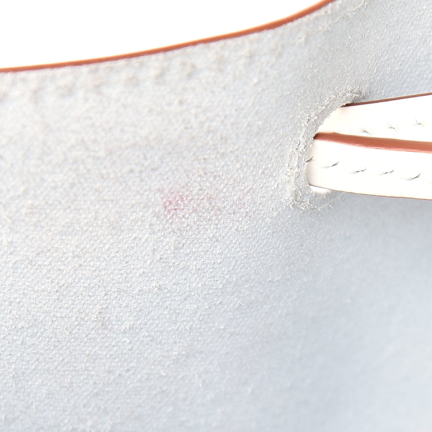 Calfskin Small Balloon Bucket Bag Soft White