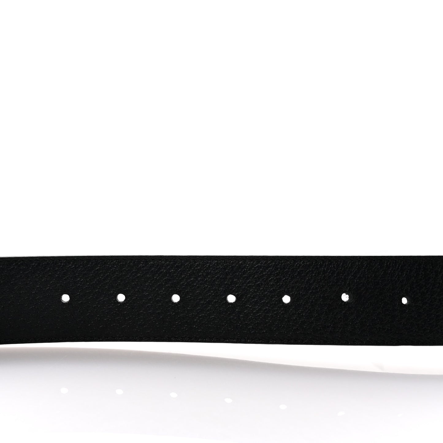Textured Calfskin Double G 40mm Belt 80 32 Black