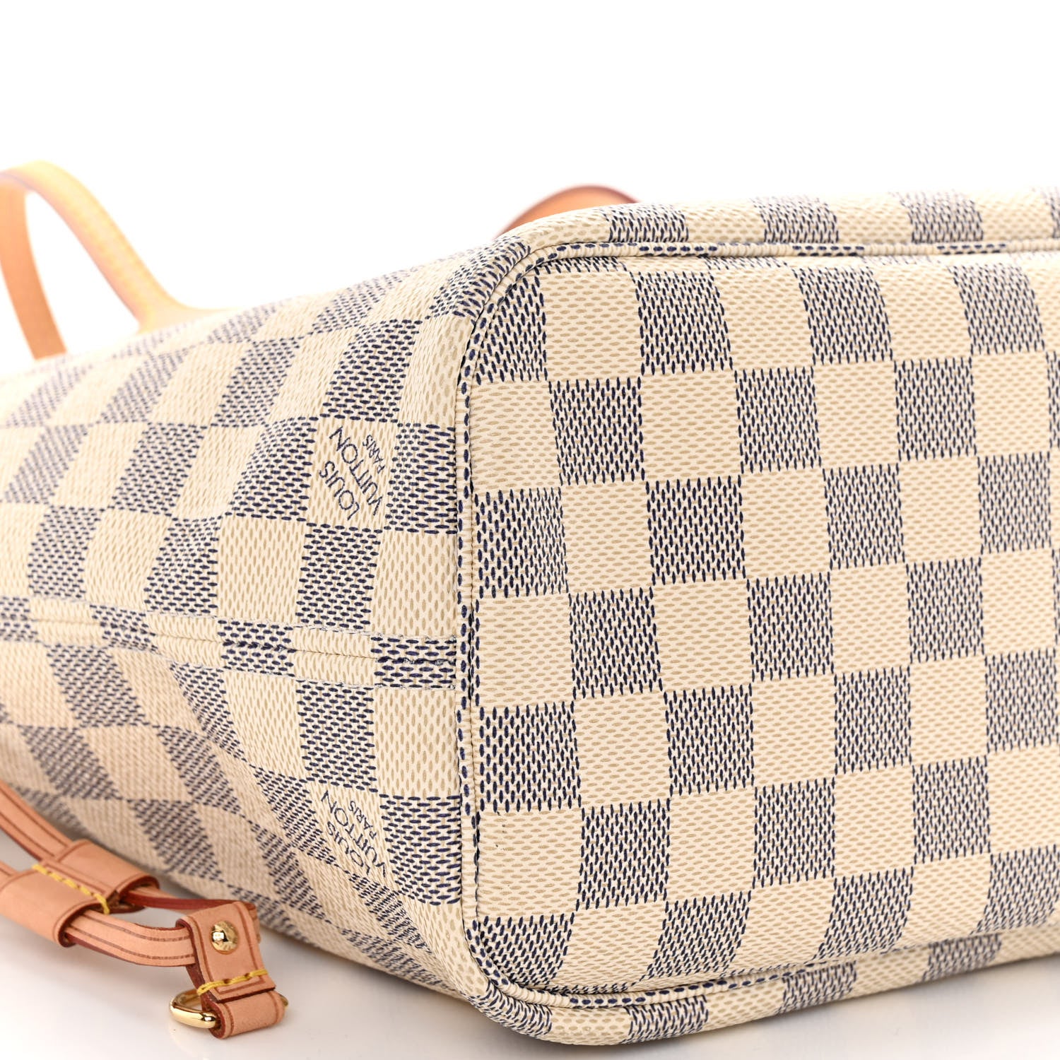 Louis Vuitton Damier Azur Neverfull PM 7 of 9