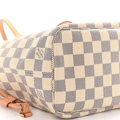 Louis Vuitton Damier Azur Neverfull PM 7 of 9