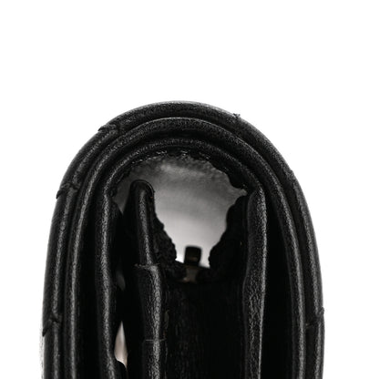 Gucci Calfskin Matelasse GG Marmont Card Case Wallet Black 9 of 9