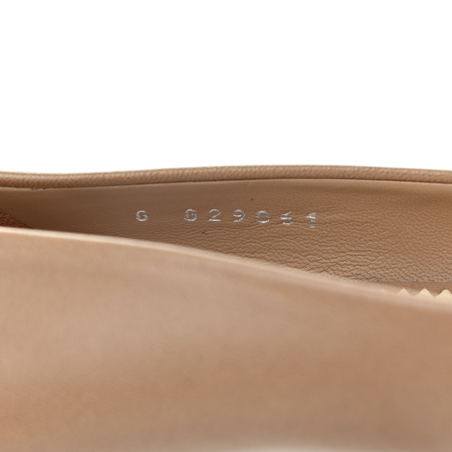 Lambskin Cap Toe Pearl Pumps 39 Beige Black