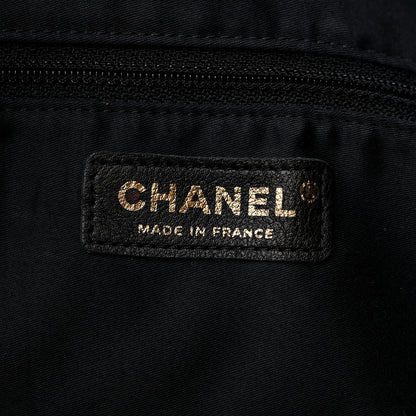 Chanel Tweed Lambskin Large Girl Bag Purple Multicolor 6 of 9