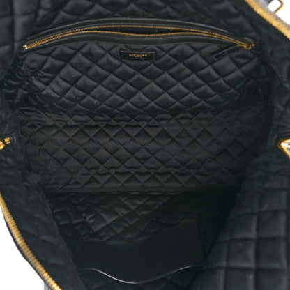 Saint Laurent Calfskin Quilted ES Giant Travel Bag Black 5 of 13