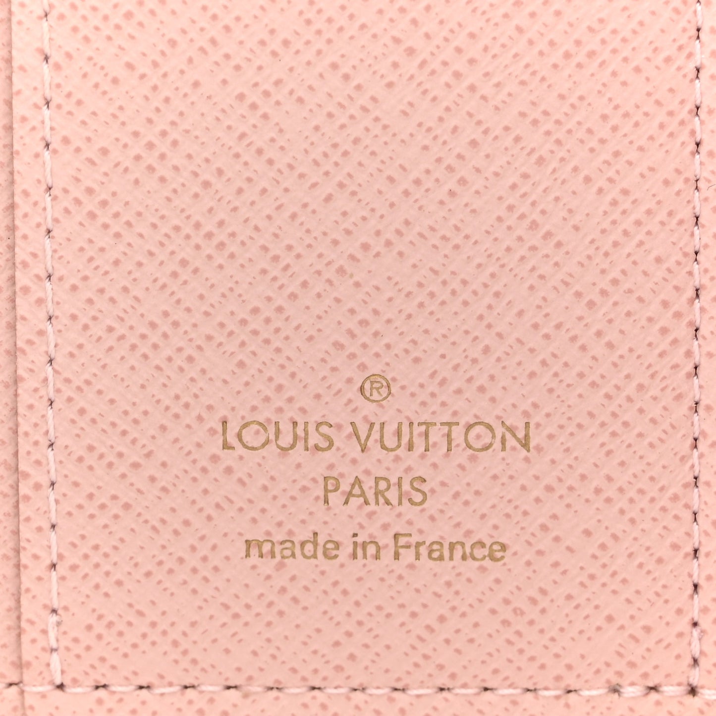 Damier Azur Zoe Wallet Rose Ballerine