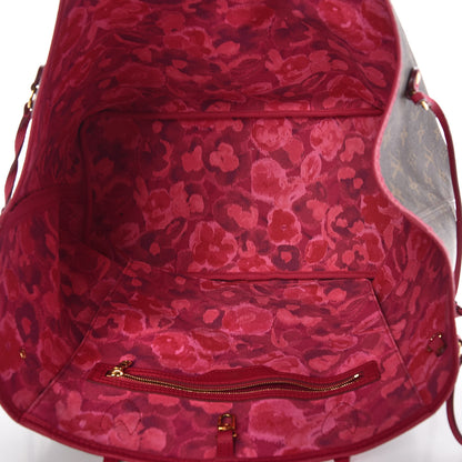 Louis Vuitton Monogram Articles de Voyage Ikat Neverfull GM Rose Indien 5 of 17