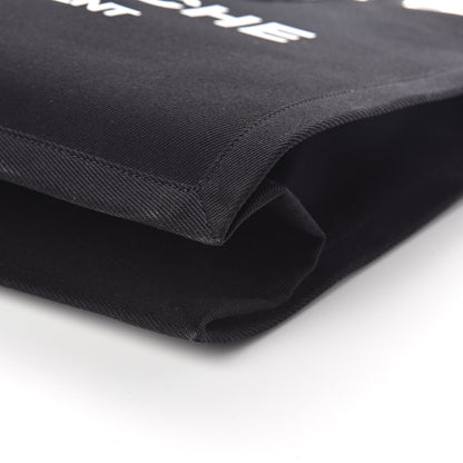 Saint Laurent Linen Calfskin Rive Gauche Tote Black 8 of 9