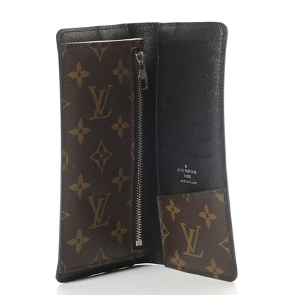 Louis Vuitton Monogram Macassar Brazza Wallet 5 of 9