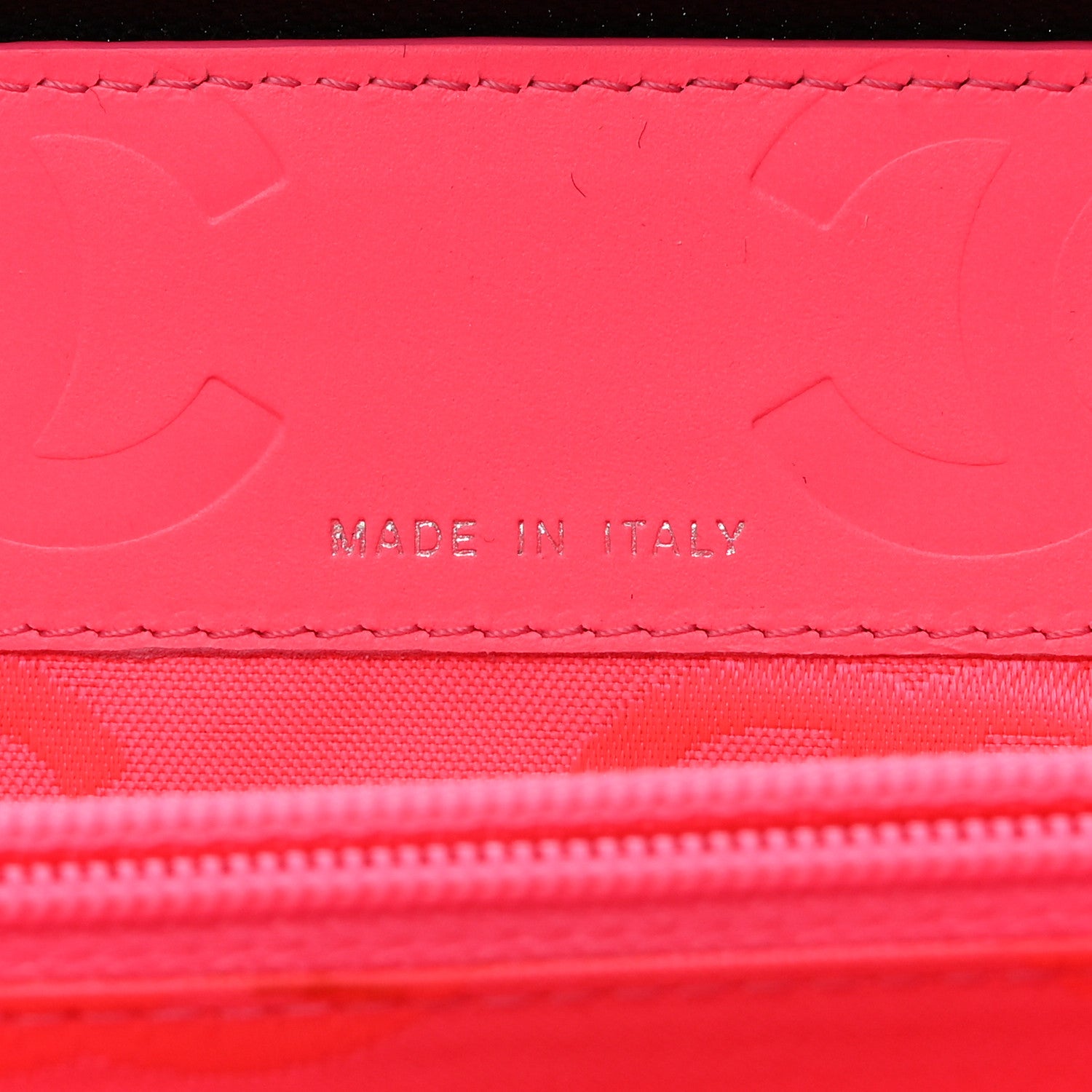 Chanel Calfskin Cambon Zip Around Organizer Wallet Black 7 of 10