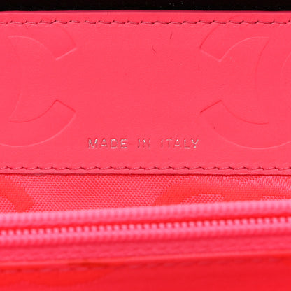 Chanel Calfskin Cambon Zip Around Organizer Wallet Black 7 of 10