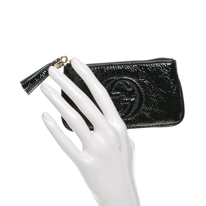 Gucci Patent Soho Key Case Black 2 of 7