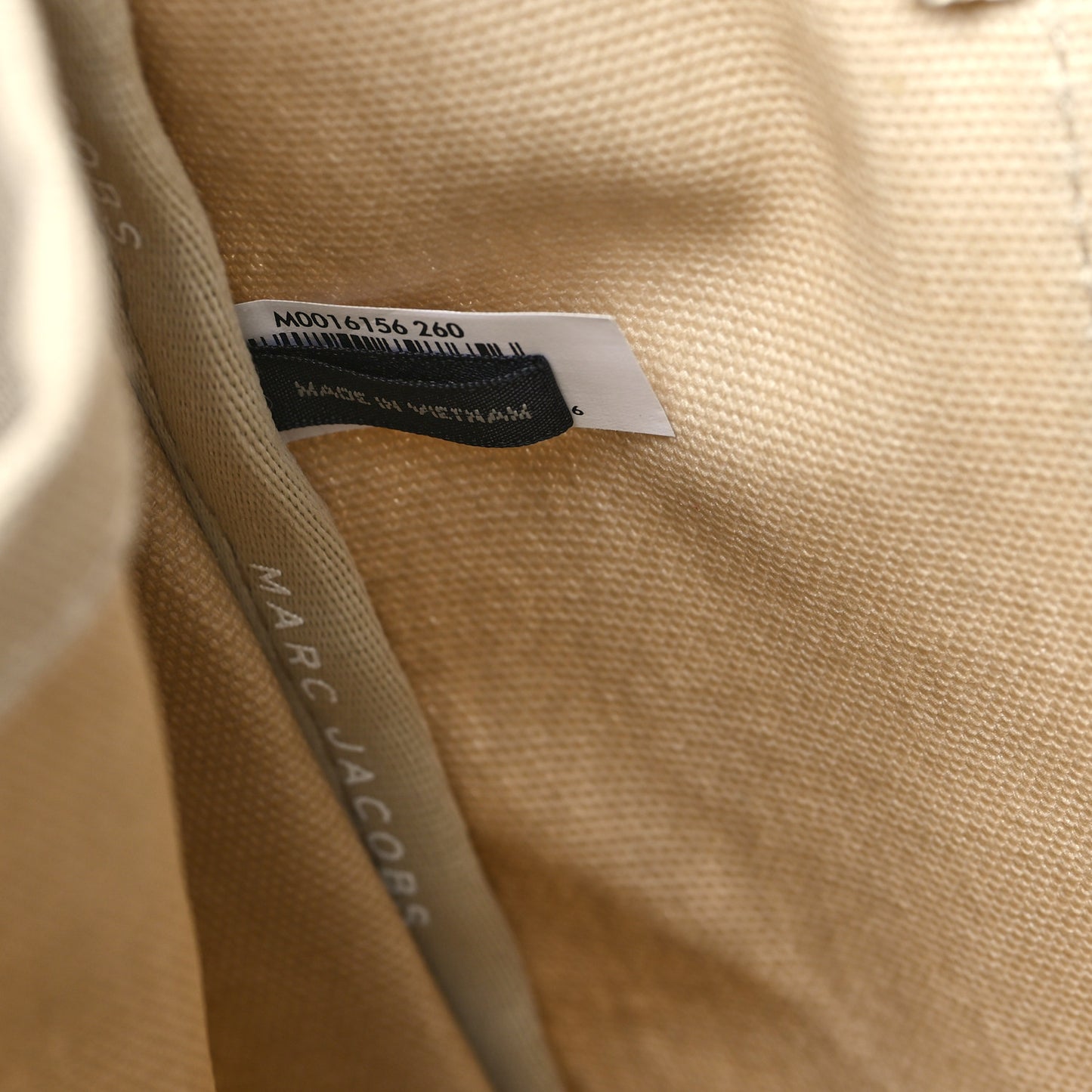 Cotton Canvas Large The Tote Bag Beige