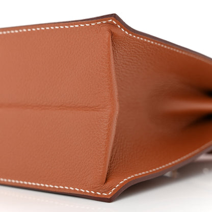 Hermes Evercolor Kelly Danse II Belt Bag Gold 9 of 10