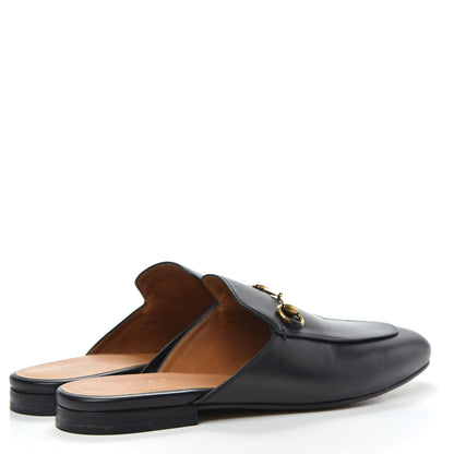 Gucci Calfskin Womens Princetown Slippers 39 Black 4 of 10