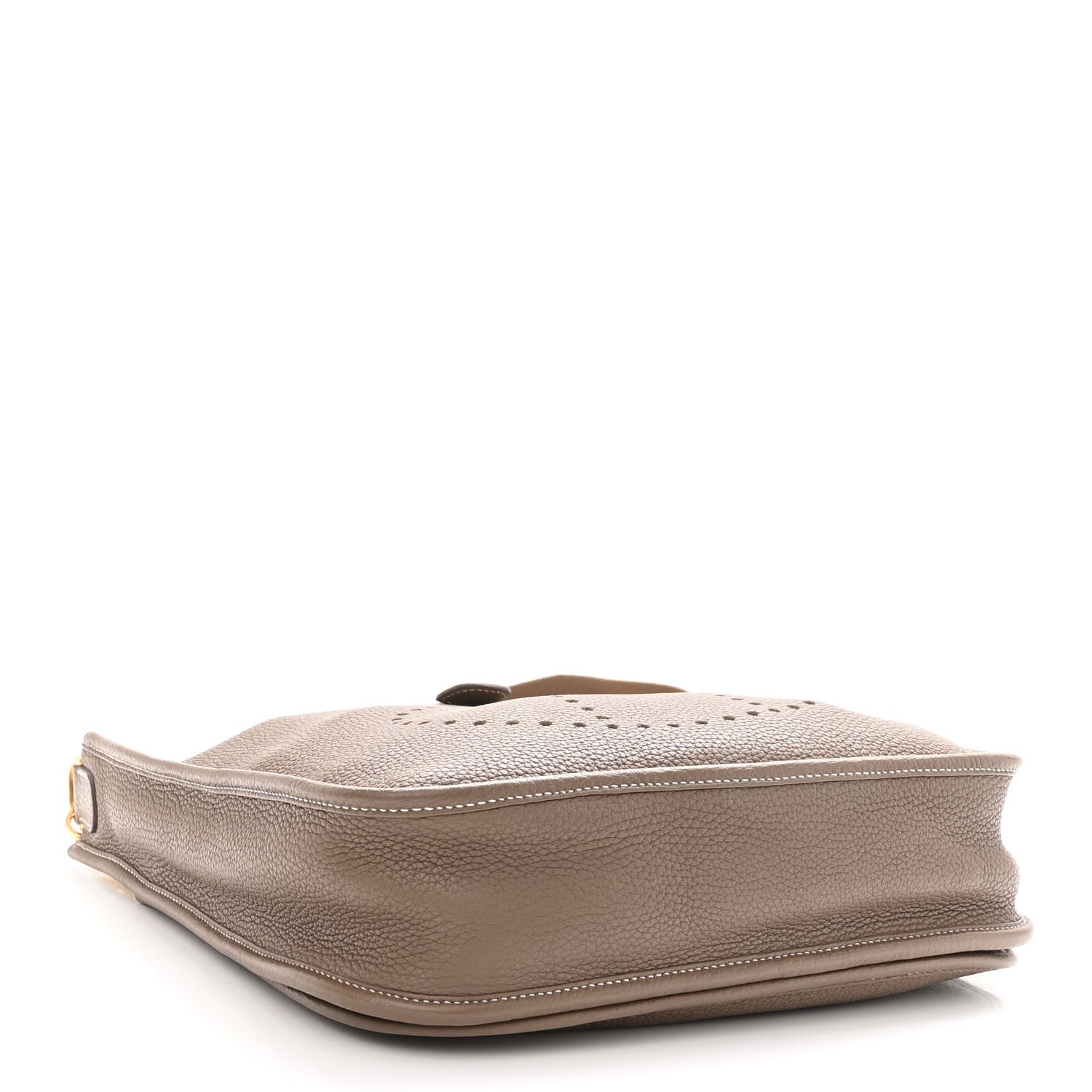 Hermes Taurillon Clemence Evelyne III PM Etoupe 4 of 12