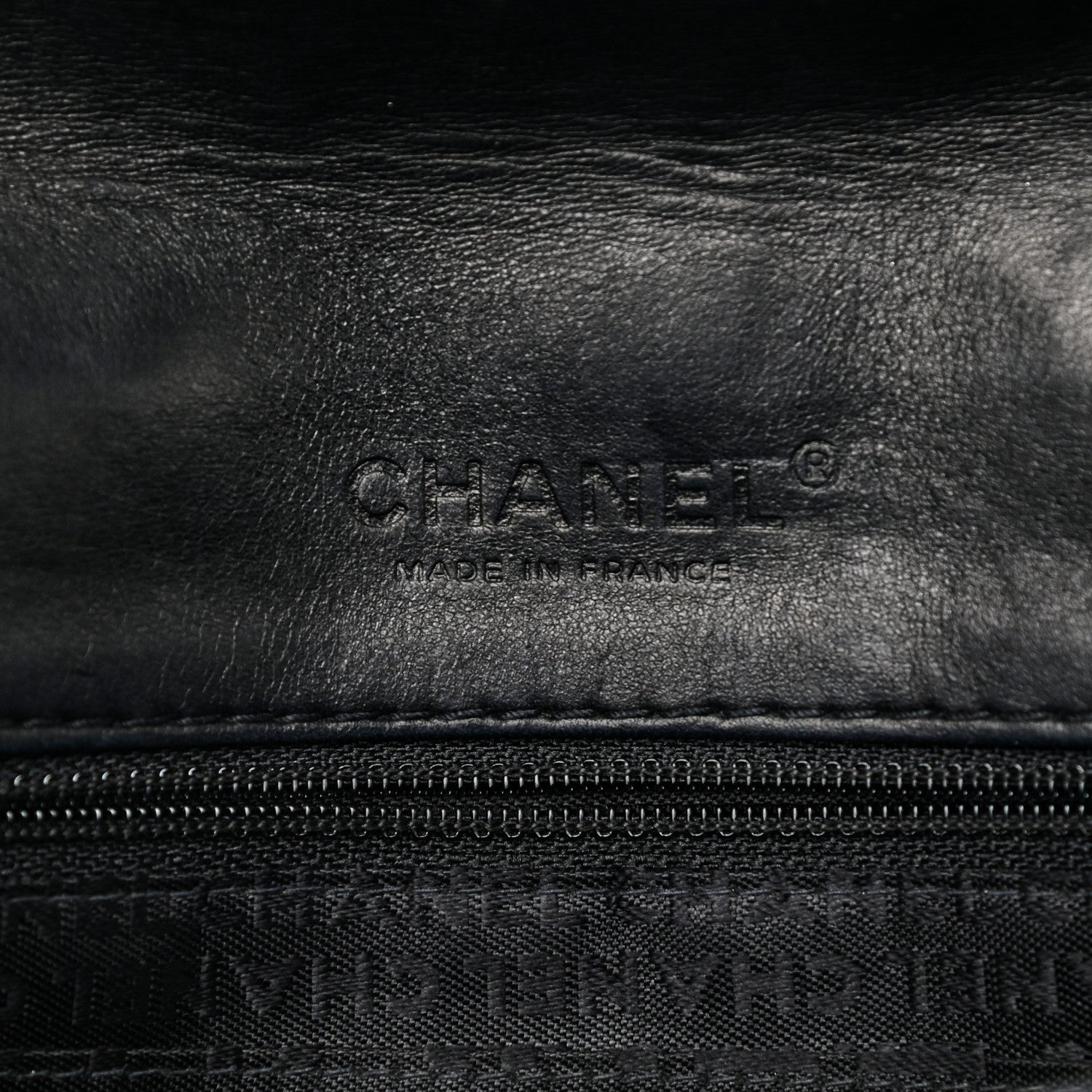 Chanel Lambskin Chocolate Bar Quilted Lambskin 5 Chain Flap Black 5 of 9