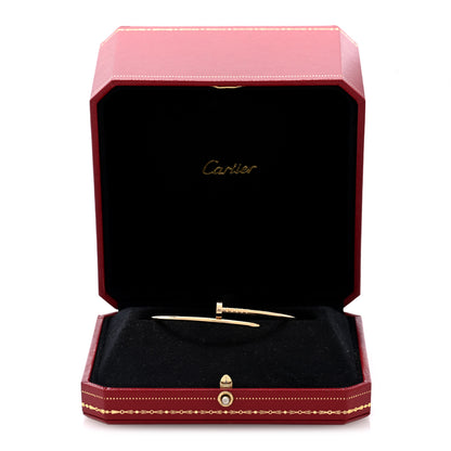 Cartier 18K Yellow Gold Small Juste Un Clou Bracelet 18 5 of 5