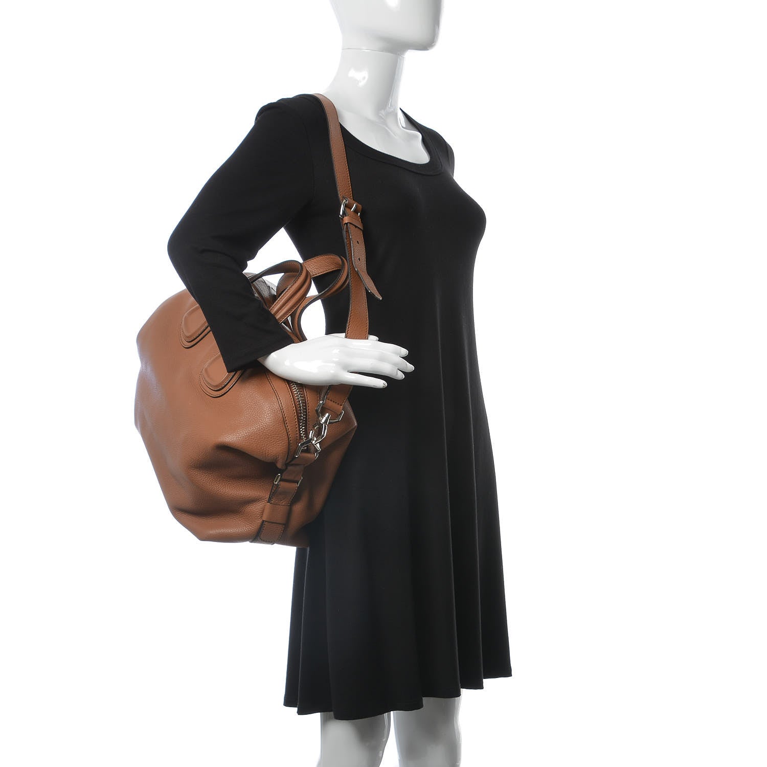 Givenchy Waxy Grained Calfskin Medium Nightingale Brown 3 of 11