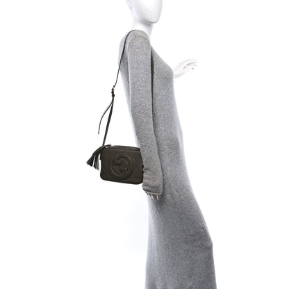 Gucci Sakai Be Green Calfskin Diagonal Stitched Small Blondie Shoulder Bag Craclet Brown 2 of 10