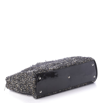 Chanel Patent Tweed Sequin Shopping Tote Multicolor 5 of 11