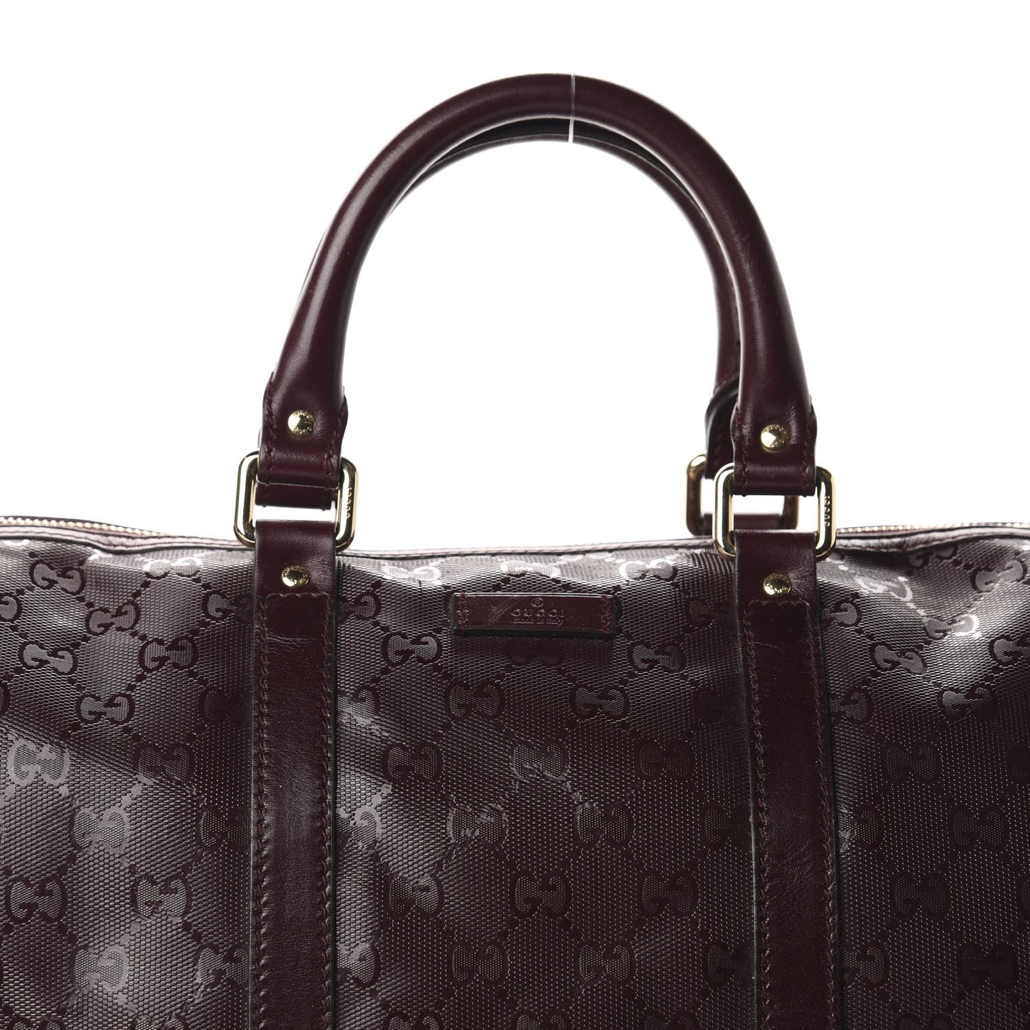 Gucci Imprime Monogram Medium Joy Boston Bordeaux 12 of 12