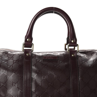 Gucci Imprime Monogram Medium Joy Boston Bordeaux 12 of 12