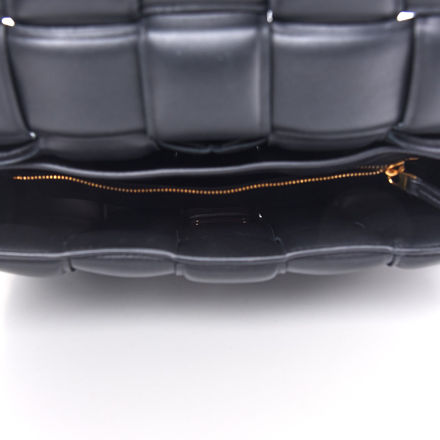 Bottega Veneta Nappa Maxi Intreccio Padded Cassette Crossbody Bag Black 5 of 10