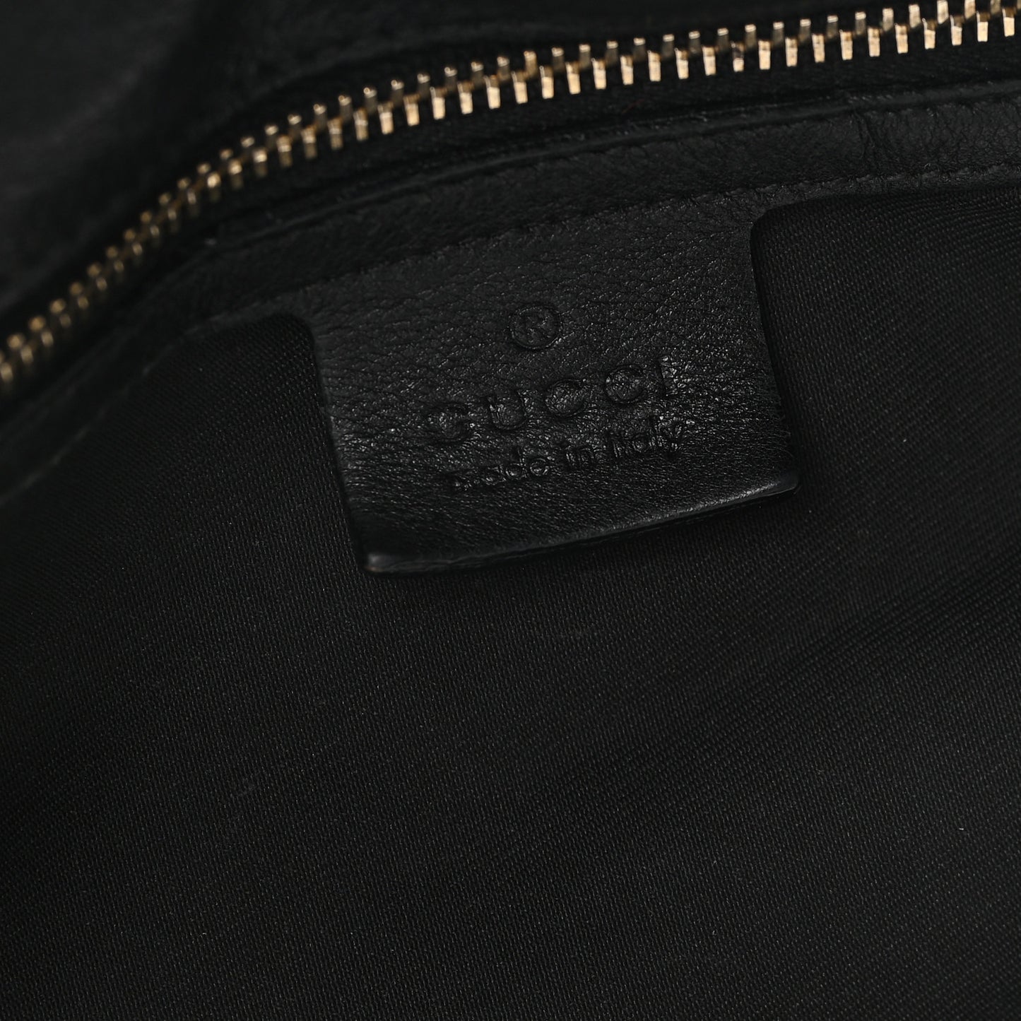 Calfskin Large Horsebit Chain Hobo Black