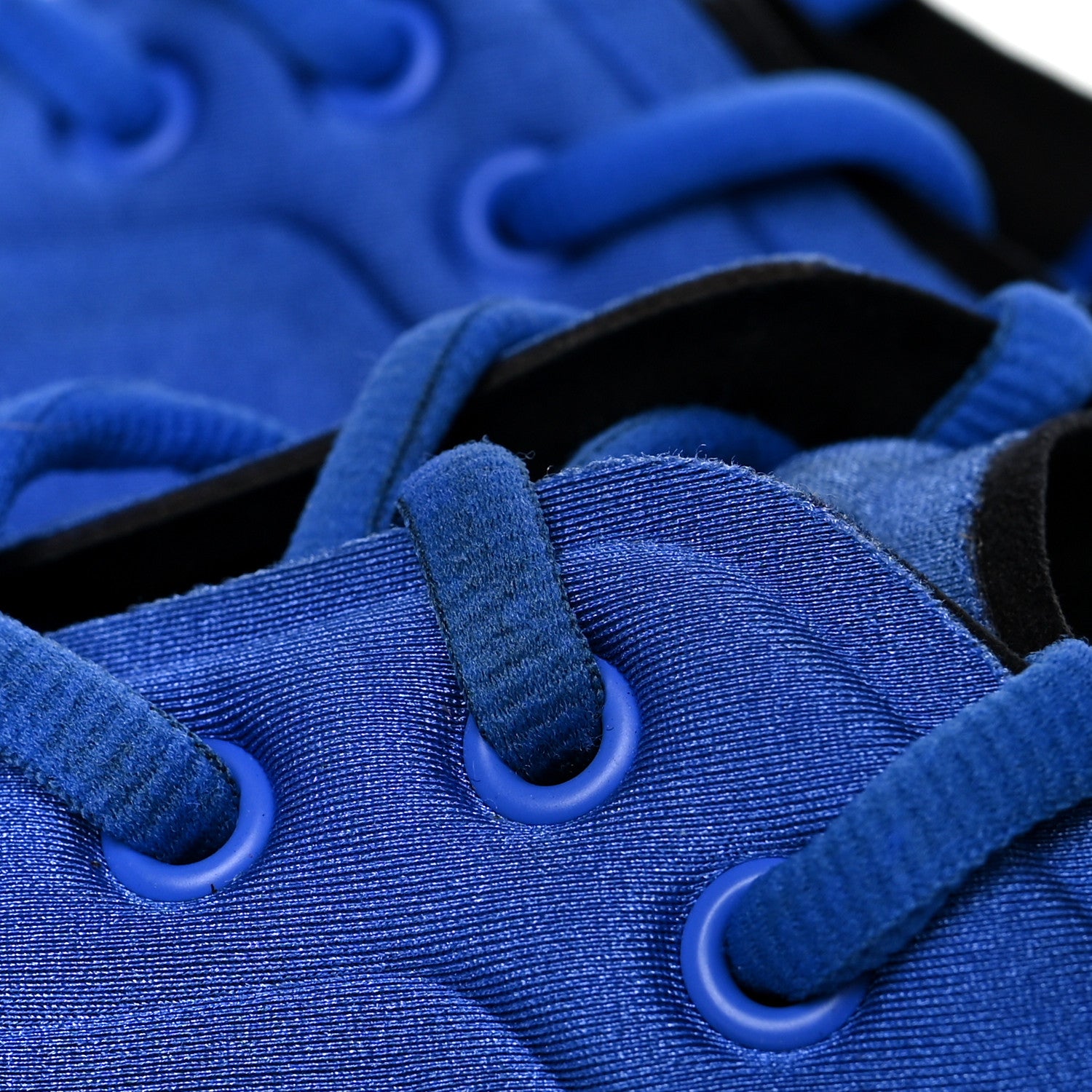 Chanel Mesh Lycra Thermoplastic Mens Sneakers 43 Blue 9 of 11