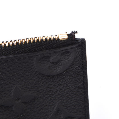 Louis Vuitton Empreinte Felicie Chain Wallet Zippered Insert Black 7 of 7
