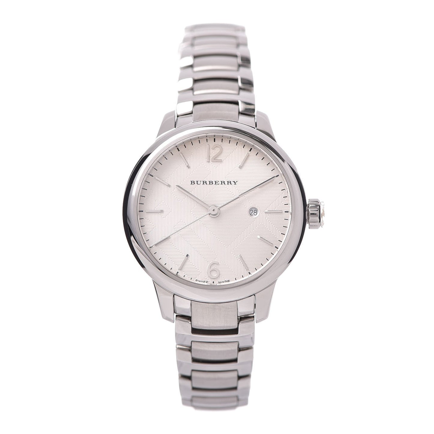 Stainless Steel 32mm Classic Round Quartz Watch BU10108