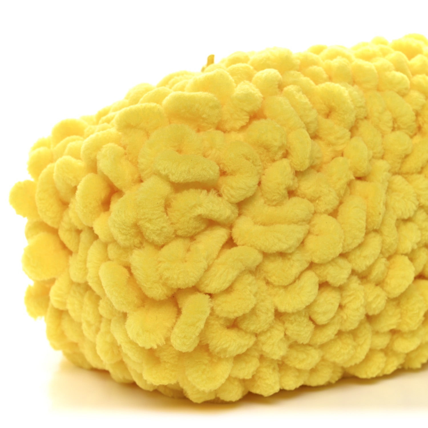 Bottega Veneta Chenille The Mini Pouch Lemon 9 of 10