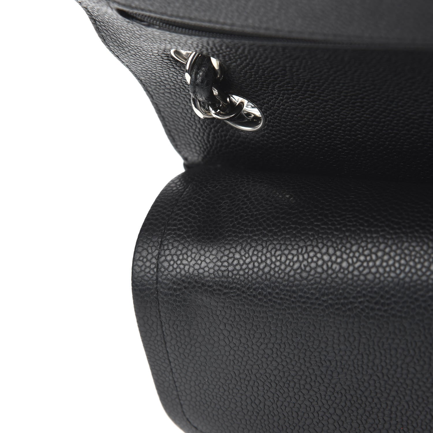 Chanel Caviar Quilted Jumbo Double Flap Black 11 of 11