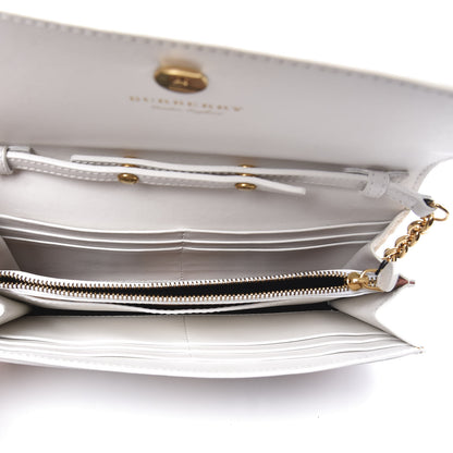Burberry Vintage Check Henley Wallet On Chain Chalk White 4 of 9
