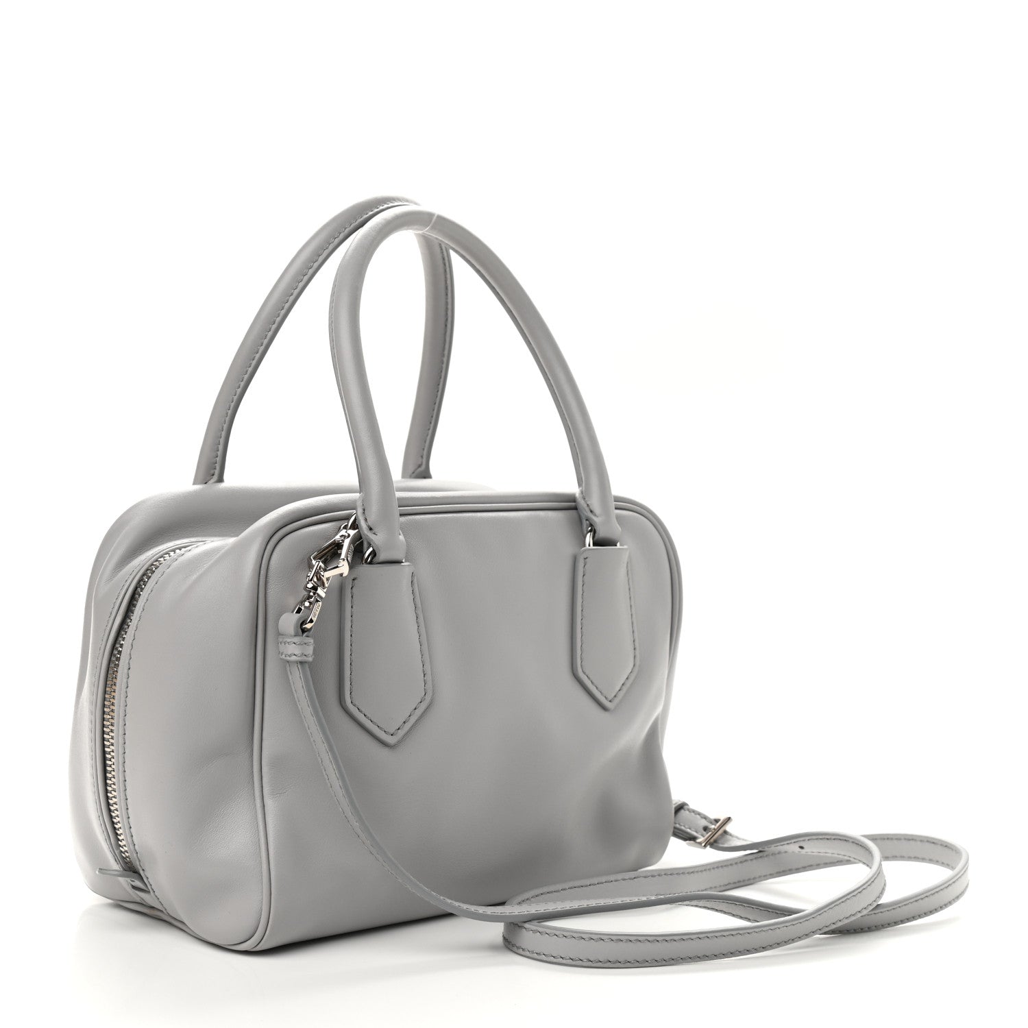 Prada Soft Calf Small Inside Tote Granito Acquamarina 3 of 9