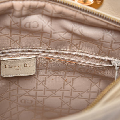 Christian Dior Lambskin Cannage Large Lady Dior Beige 7 of 16