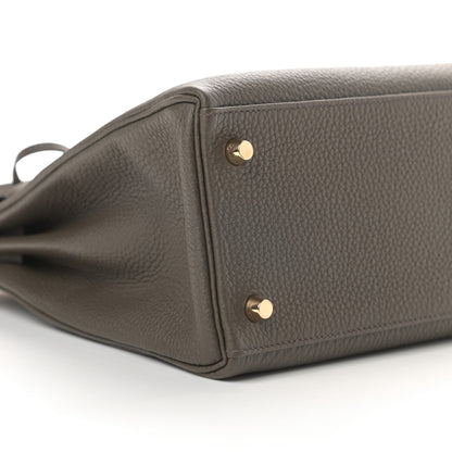 Hermes Togo Kelly Retourne 28 Vert Maquis 9 of 10