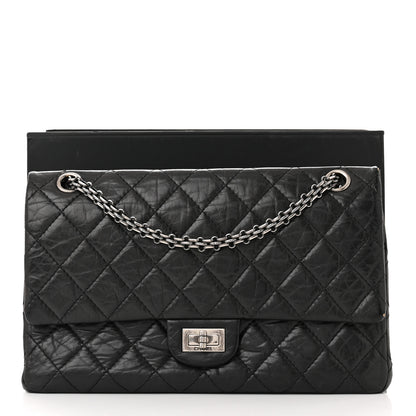 Chanel Aged Calfskin Quilted 2.55 Reissue 226 Flap Black 14 of 14