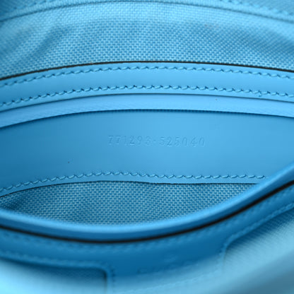 Gucci Rubber Effect Monogram GG Crossbody Bag Bright Blue 7 of 11