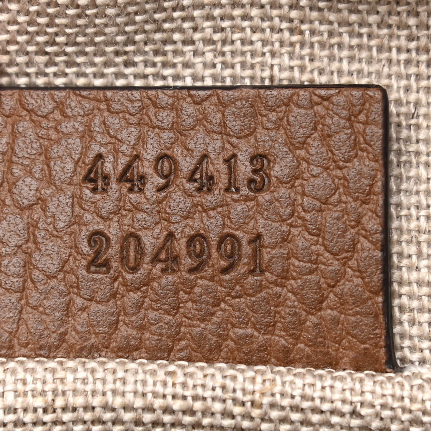 Gucci Monogram Mini Bree Messenger Bag Beige Tabacco 7 of 10