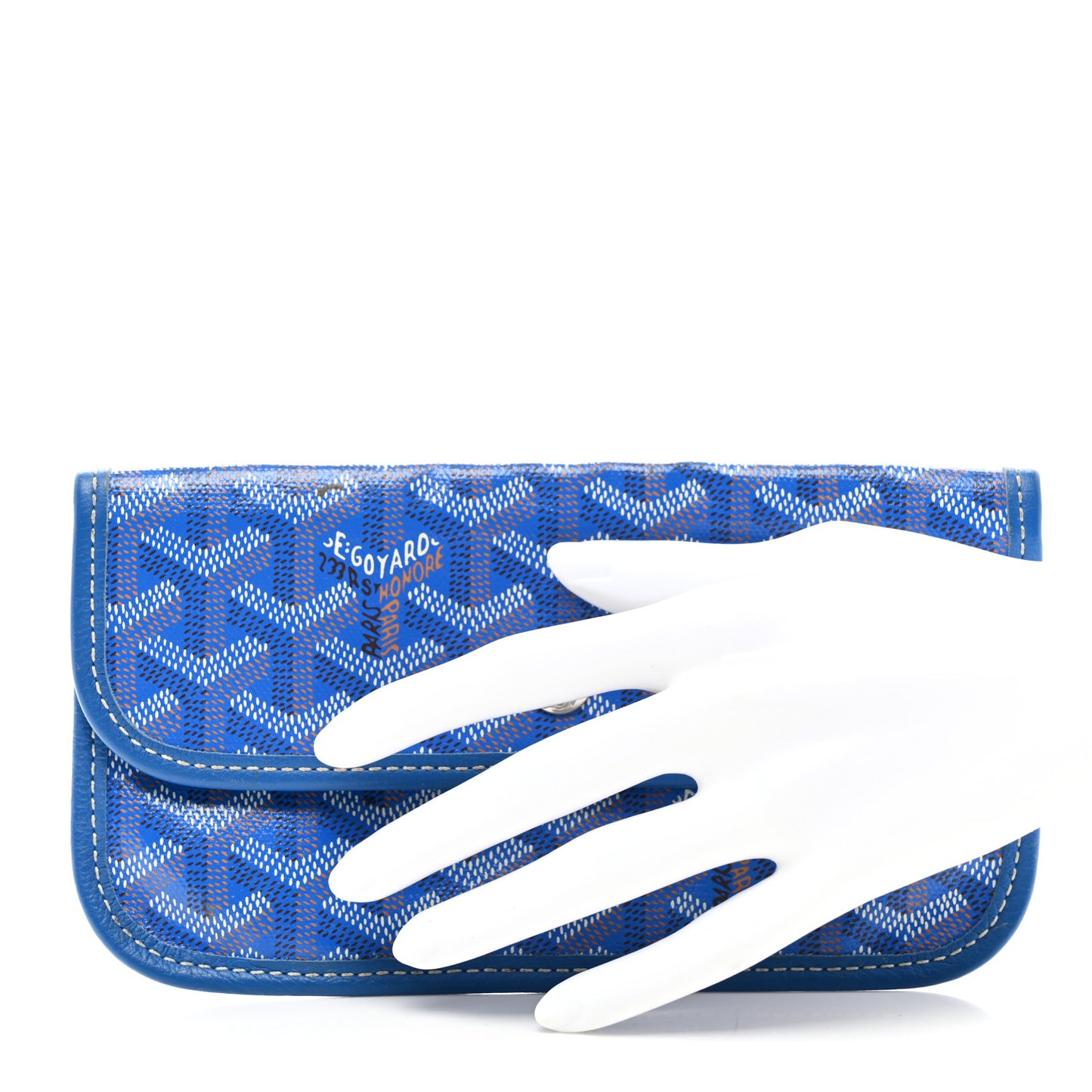 Goyardine Pouch Sky Blue